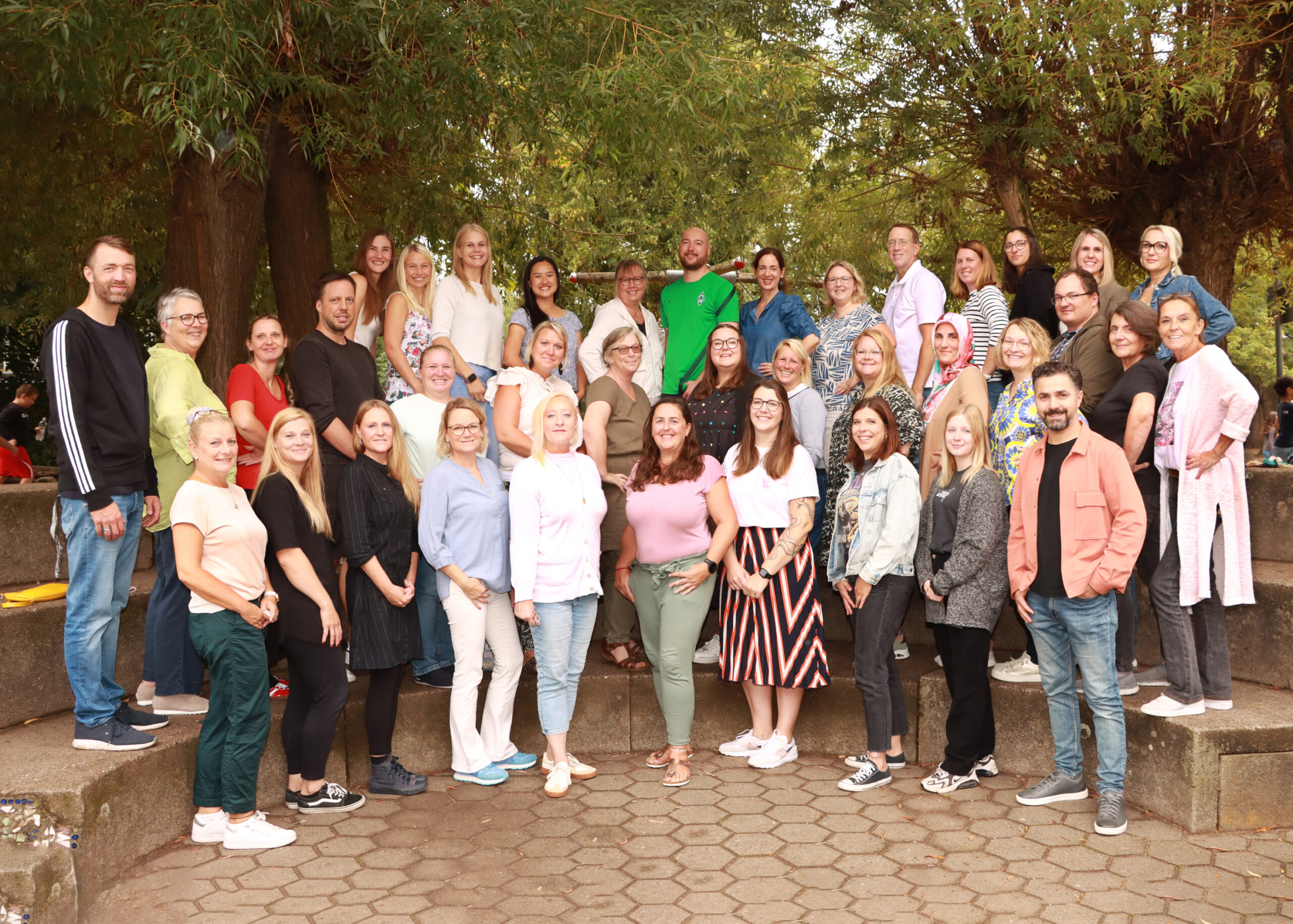 Gruppenfoto der Lehrkräfte